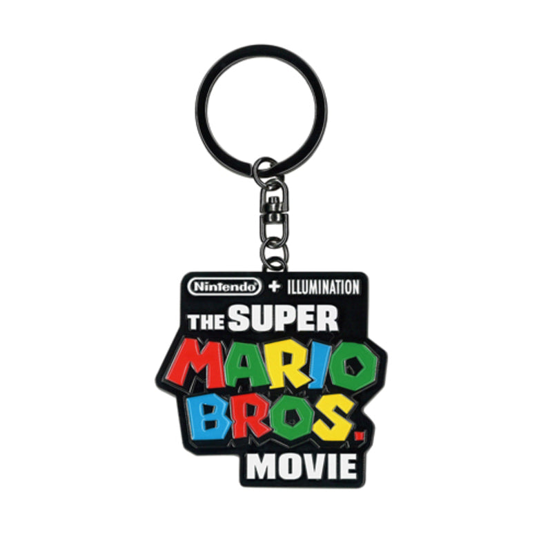 「Super Mario Bros.」Logo Keychain