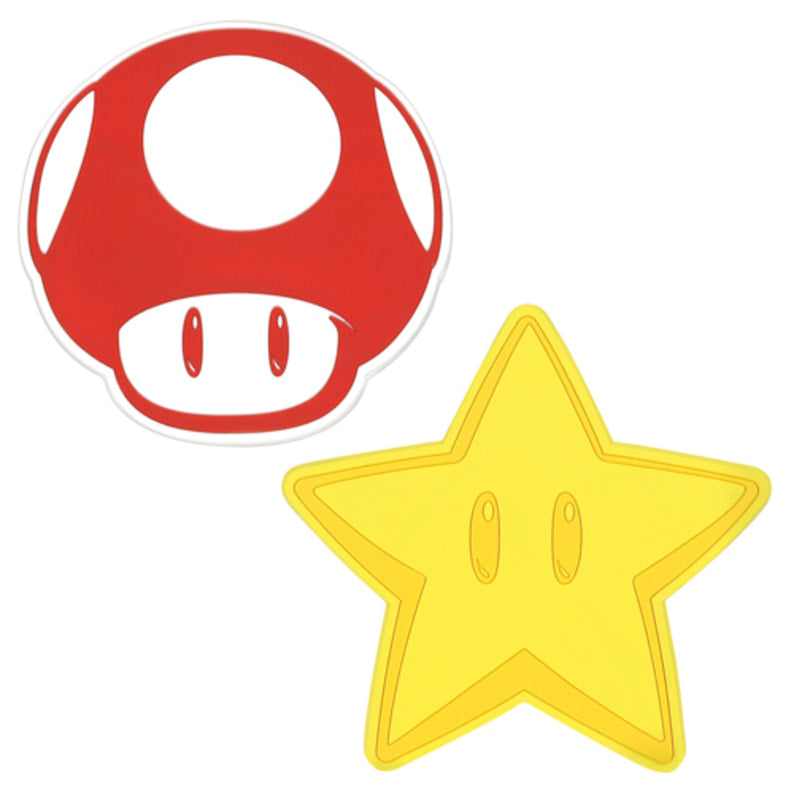 「Super Mario Bros.」Dash Mushroom & Super Star Coaster