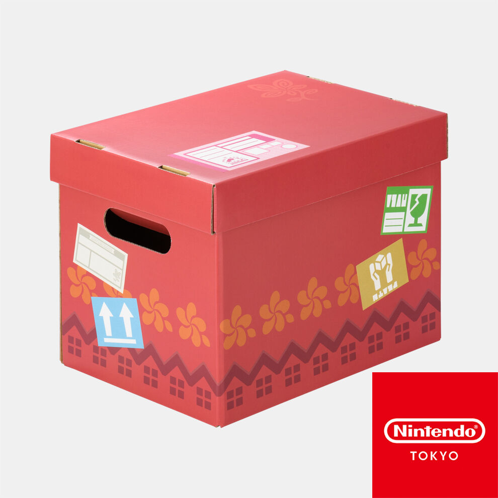 「Animal Crossing」Paper Storage Box (L) with Sticker