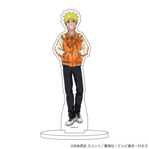 「NARUTO & BORUTO」Character Acrylic Figure 8/Naruto Uzumaki Sukajan Ver. [Original Illustration]