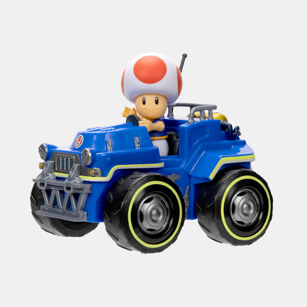 「Super Mario Bros.」Movie Toad Pull Back Kart