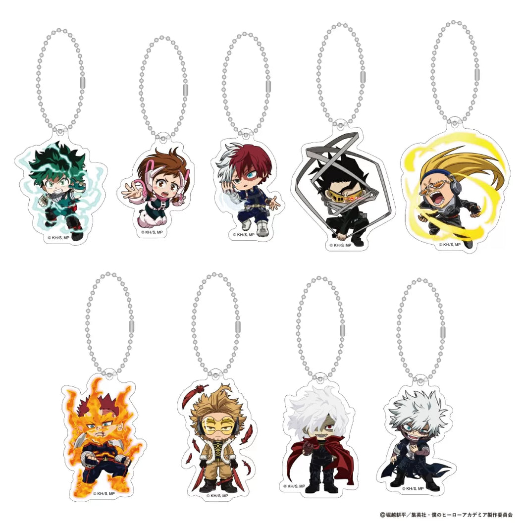 「My Hero Academia Animation Exhibition - All Out War -」Acrylic Keychain A