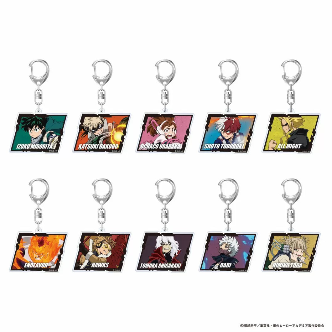「My Hero Academia Animation Exhibition - All Out War -」Acrylic Keychain C