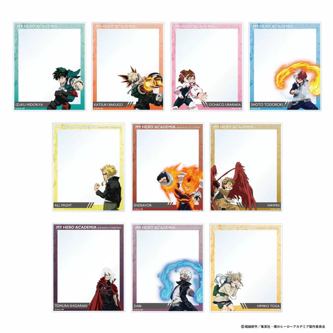 「My Hero Academia Animation Exhibition - All Out War -」Photo Card
