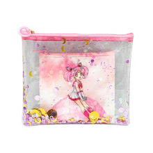 Load image into Gallery viewer, 「Sailor Moon」30th Anniversary Series Super Sailor Chibi Moon Double Flat Pouch
