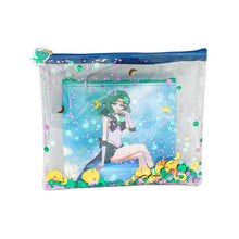 Load image into Gallery viewer, 「Sailor Moon」30th Anniversary Series Super Sailor Neptune Double Flat Pouch
