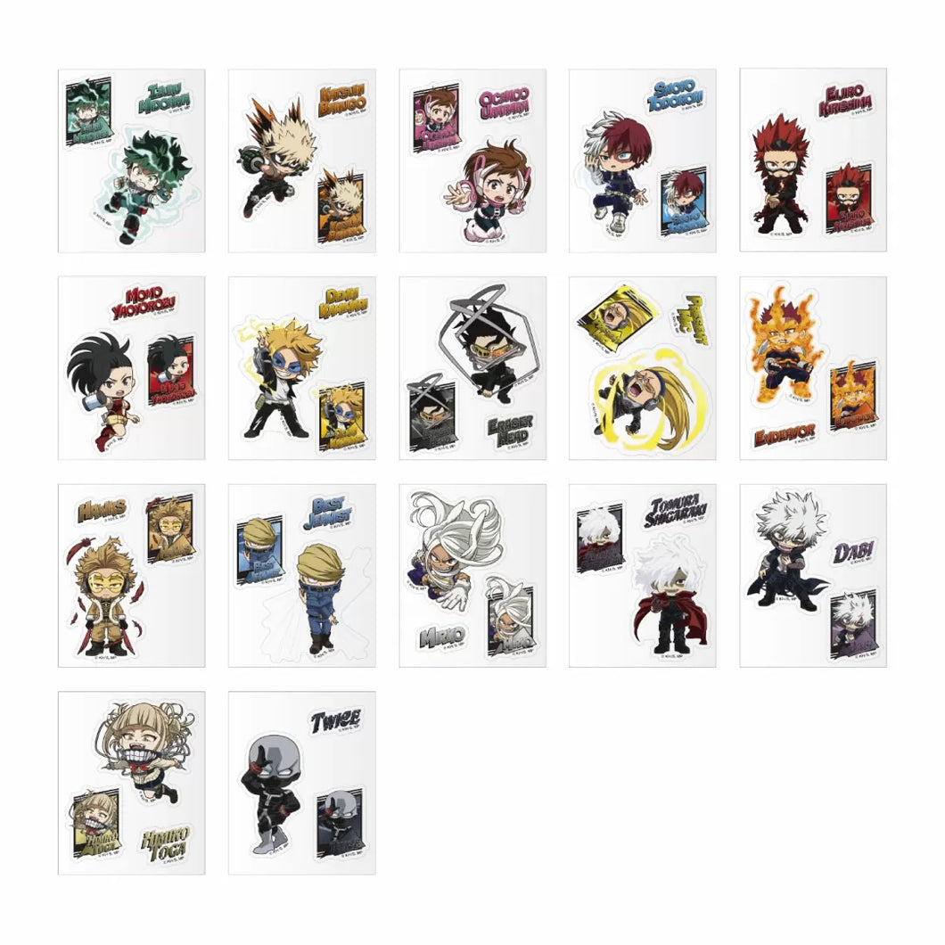 「My Hero Academia Animation Exhibition - All Out War -」Sticker A
