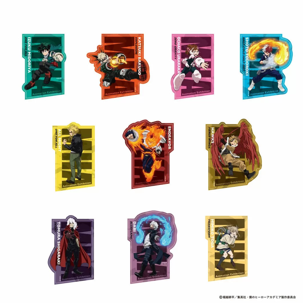 「My Hero Academia Animation Exhibition - All Out War -」Sticker B