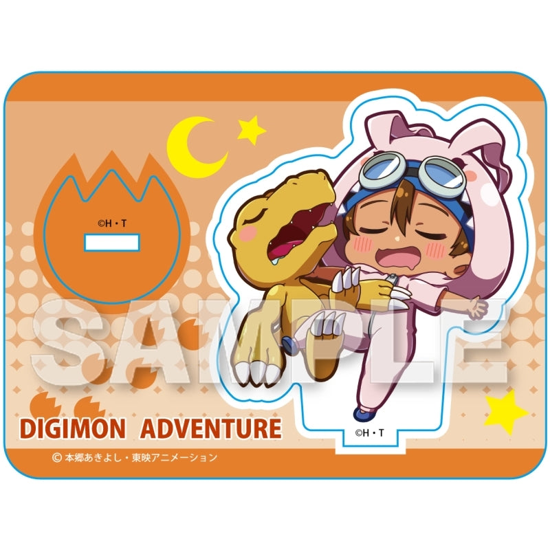 「Digimon Adventure」Gyaokore Taichi & Agumon Acrylic Stand