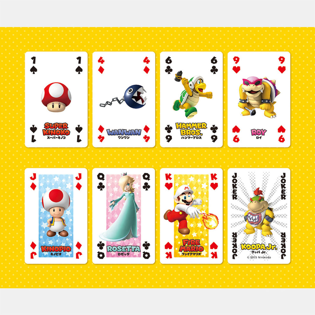 「Super Mario」Character Playing Cards