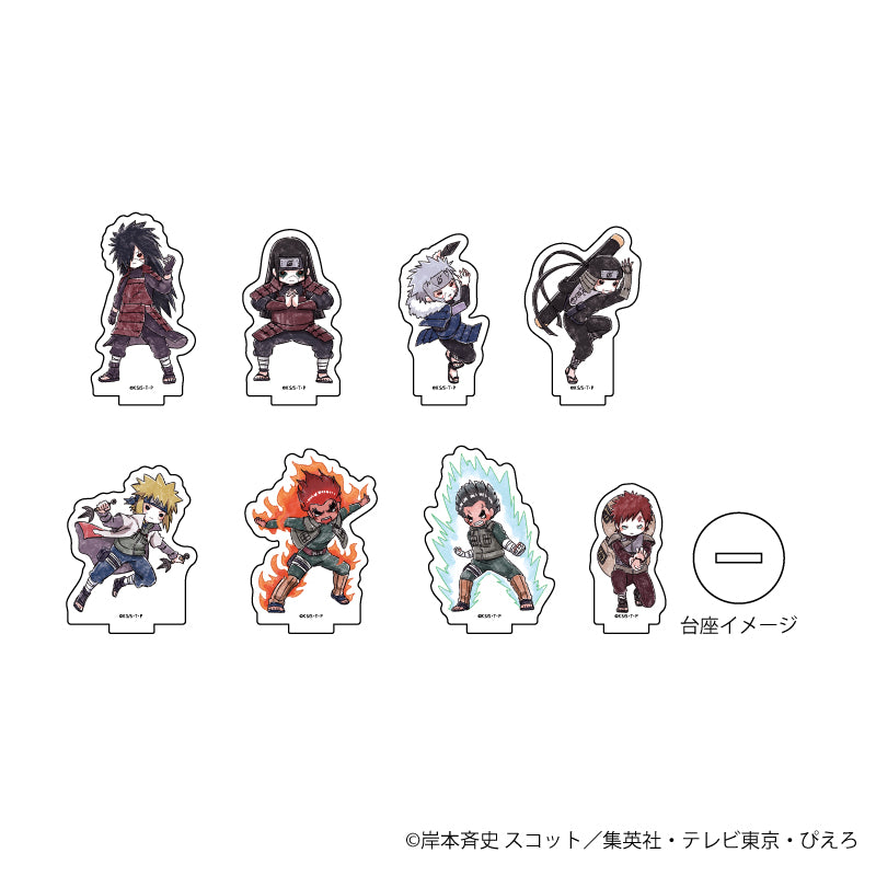 「NARUTO Shippuden」Acrylic Petit Stand 06 / Complete BOX [8 Types In Total] [Graph Art Illustration]