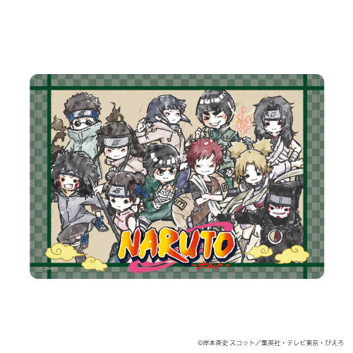 「NARUTO」Character Clear Case 02 / 3rd Group & 8th Group & Three Sisters of Sand [Graph Art Illustration]