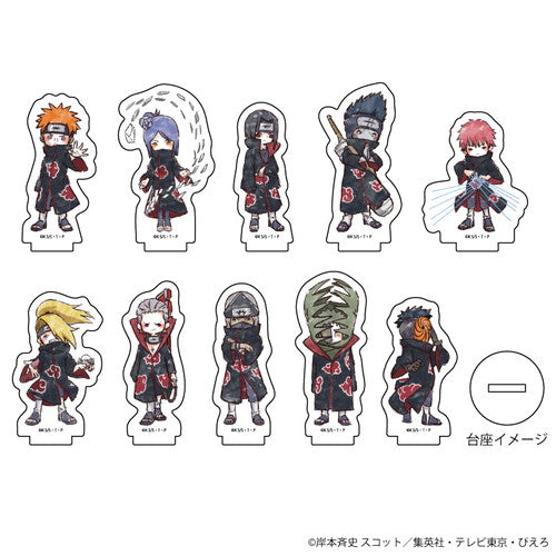 「NARUTO Shippuden」Acrylic Petit Stand 02 / Complete BOX [10 Types In Total] [Graph Art Illustration]