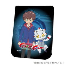 Load image into Gallery viewer, 「Digimon Ghost Game」Hiro Amanokawa &amp; Gammamon Leather Sticky Book
