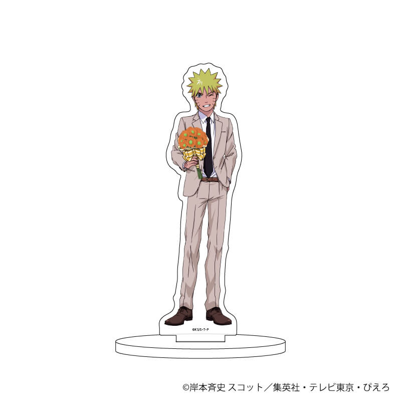 「NARUTO Shippuden」Character Acrylic Figure 11/Naruto Uzumaki Flower Ver. [Original Drawing]