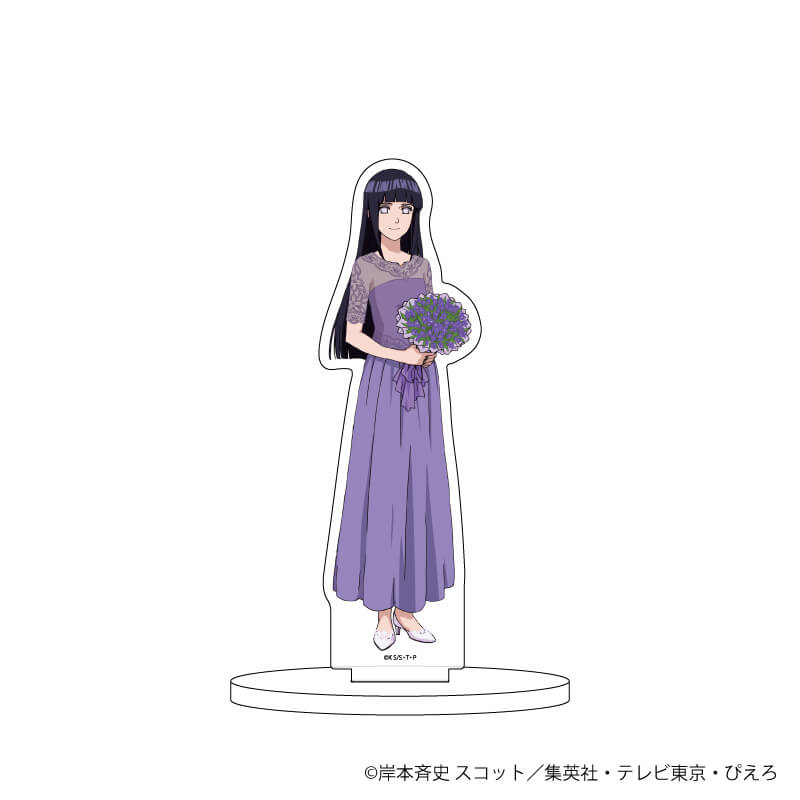 「NARUTO Shippuden」Character Acrylic Figure 17/Hinata Hyuga Hana Ver. [Original Drawing]