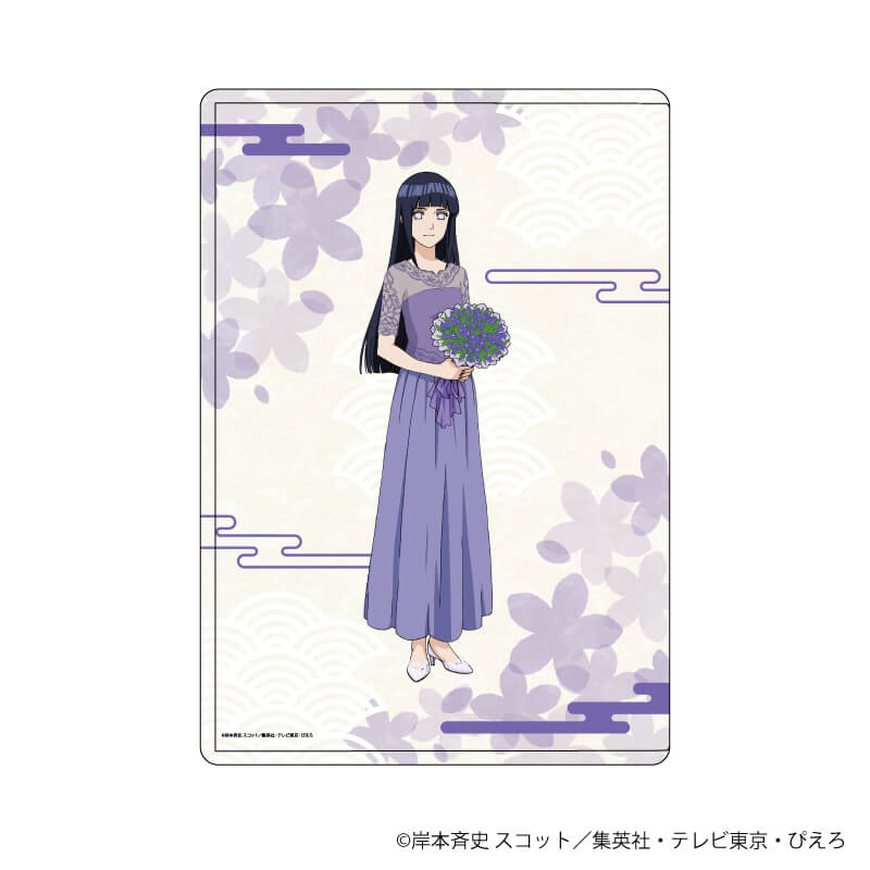 「NARUTO Shippuden」Character Clear Case 18/Hinata Hyuga Hana Ver. [Original Drawing]