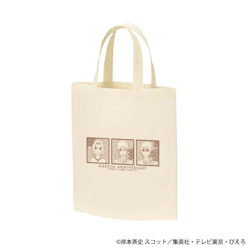 「NARUTO Shippuden」[Limited product] Character Tote Bag 01 / Frame Split Design Flower Ver. [Original drawing]