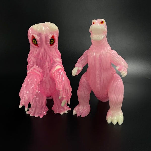 「Godzilla」Marusan Godzilla & Hedorah Sweet Pink Set with Tadpole
