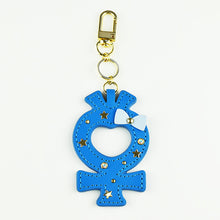 Load image into Gallery viewer, 「Sailor Moon」Super Sailor Mercury Leather Bag Charm
