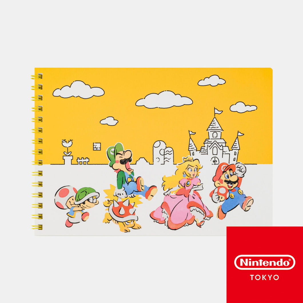 「Super Mario」A5 Ring Notebook